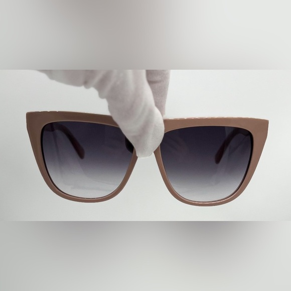 STELLA MCCARTNEY Blush Gold Chain Sunglasses SC0011SA Excellent condition! - Picture 9 of 10